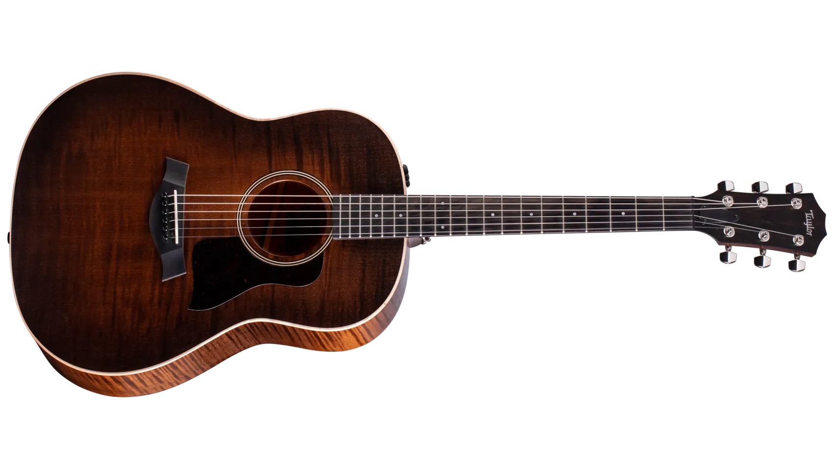 AD27e Flametop Acoustic Guitar | Taylor Guitars